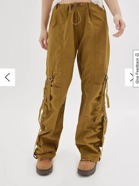 Urban Outfitters Devon Drapey Cargo Pants W/ Straps, Large
